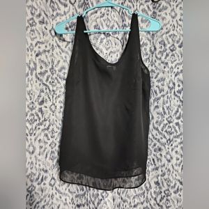 Black lightweight double layer tank